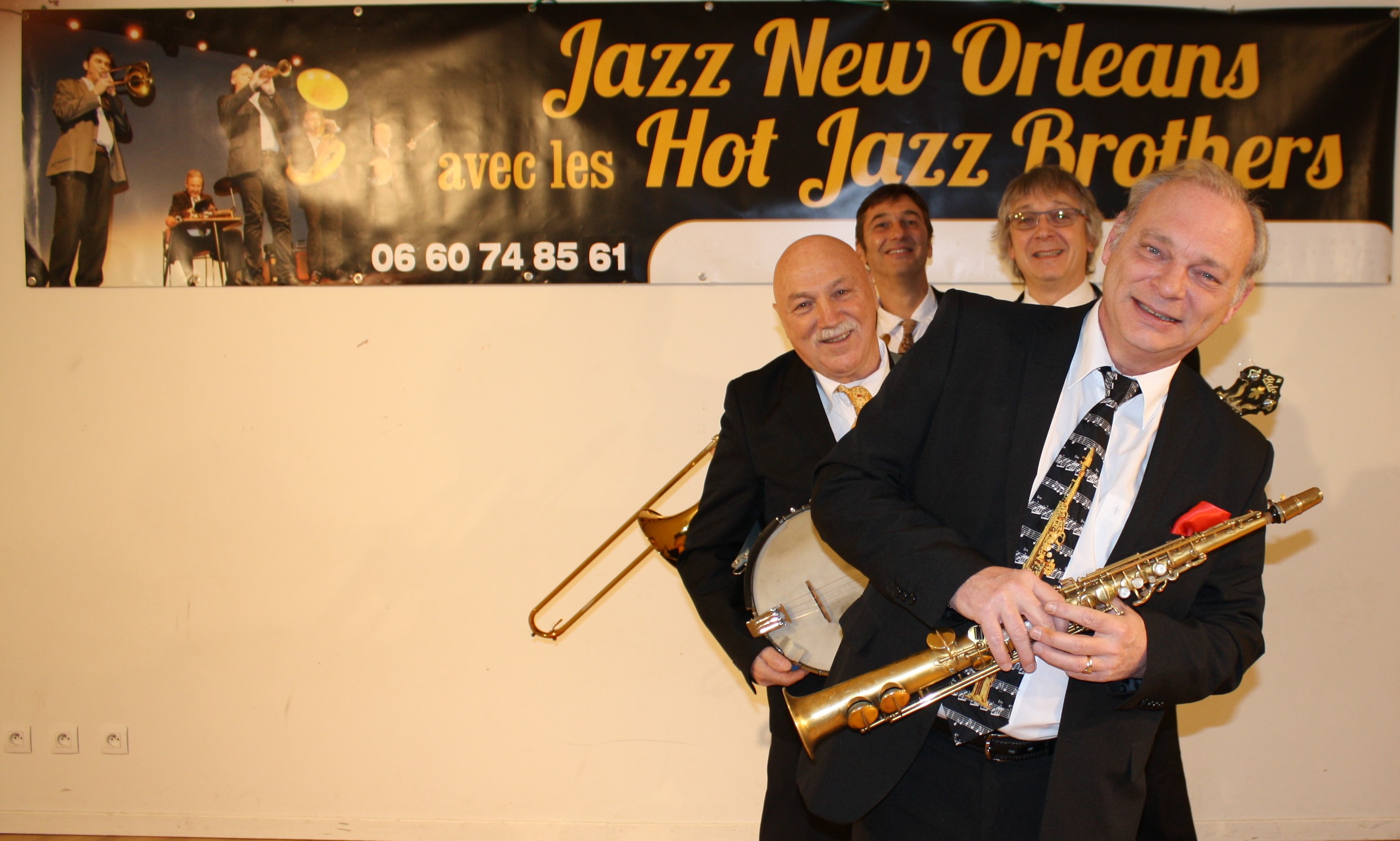 Orchestre jazz New Orleans déambulatoire